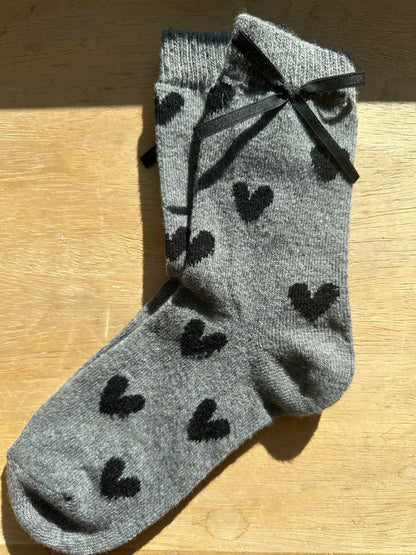 Bow-Tied Black Hearts