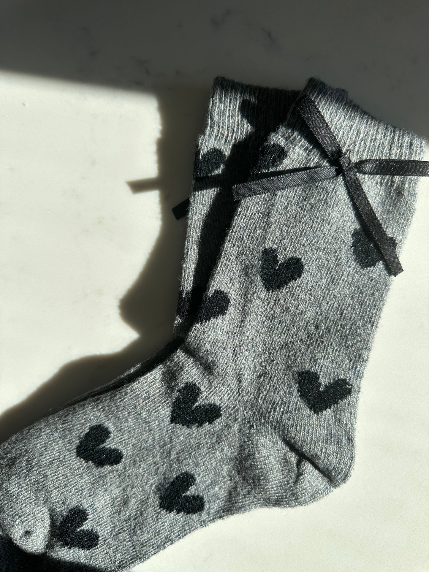 Bow-Tied Black Hearts