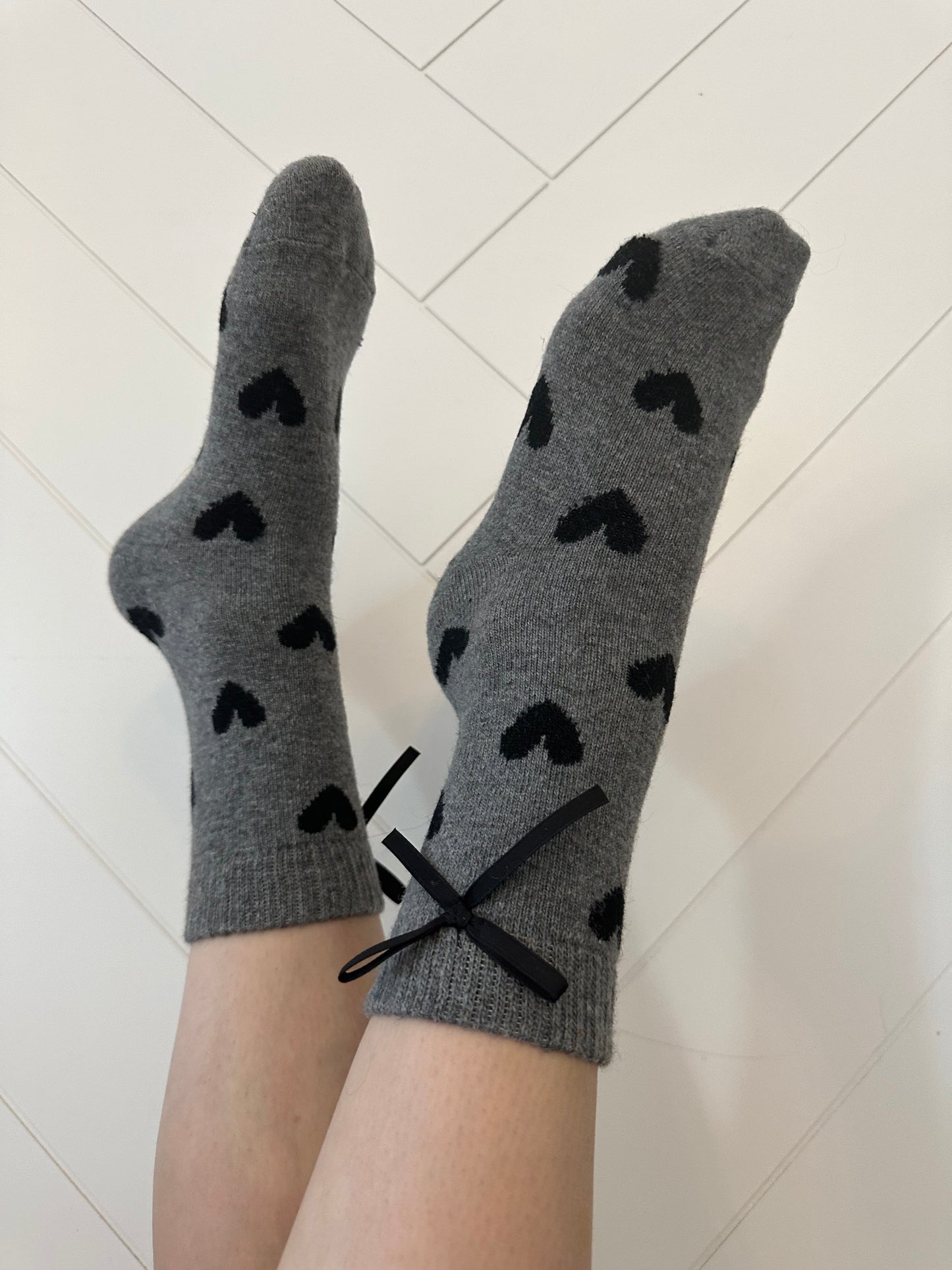 Bow-Tied Black Hearts